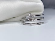 Thin Spiral Nail Ring