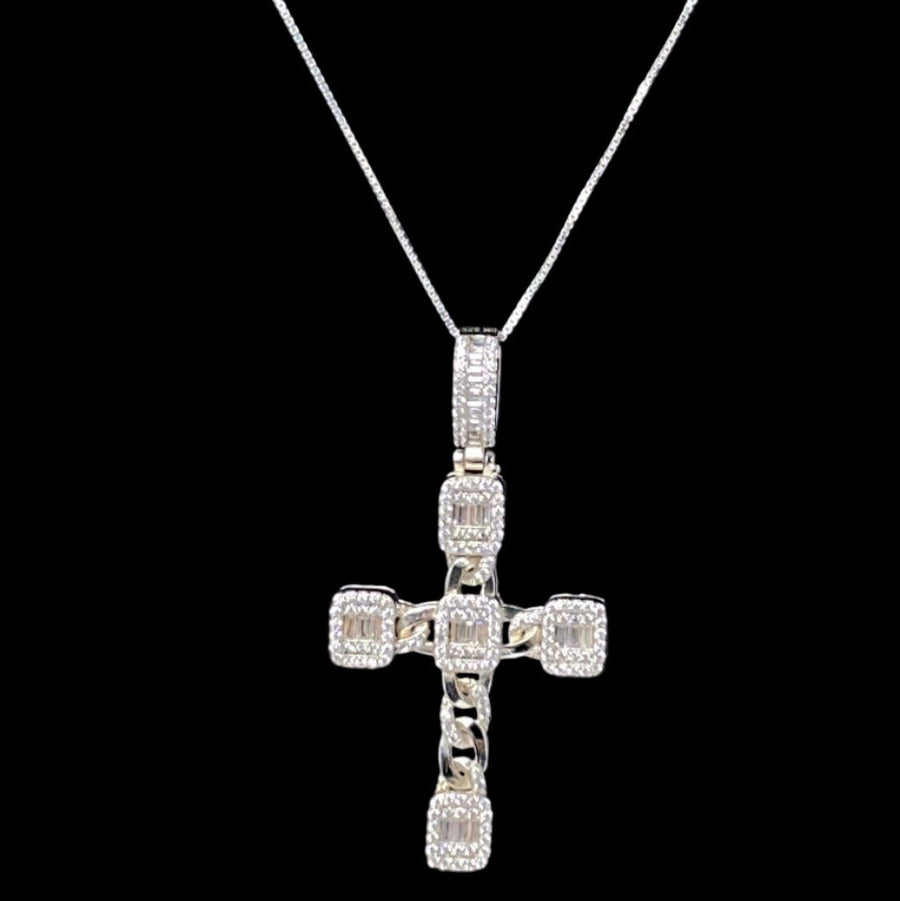 Square Cross Pendant