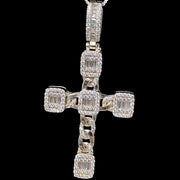 Square Cross Pendant