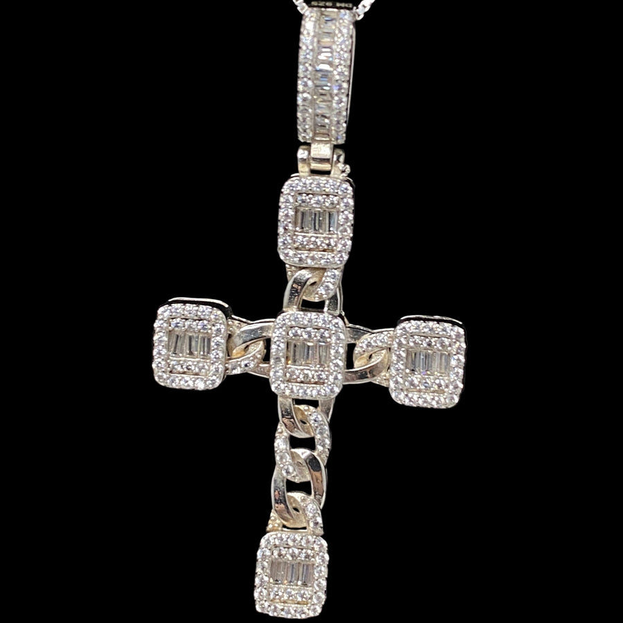 Square Cross Pendant