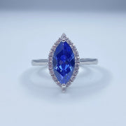 Amethyst Marquise Cut Ring