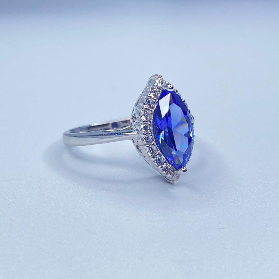 Amethyst Marquise Cut Ring