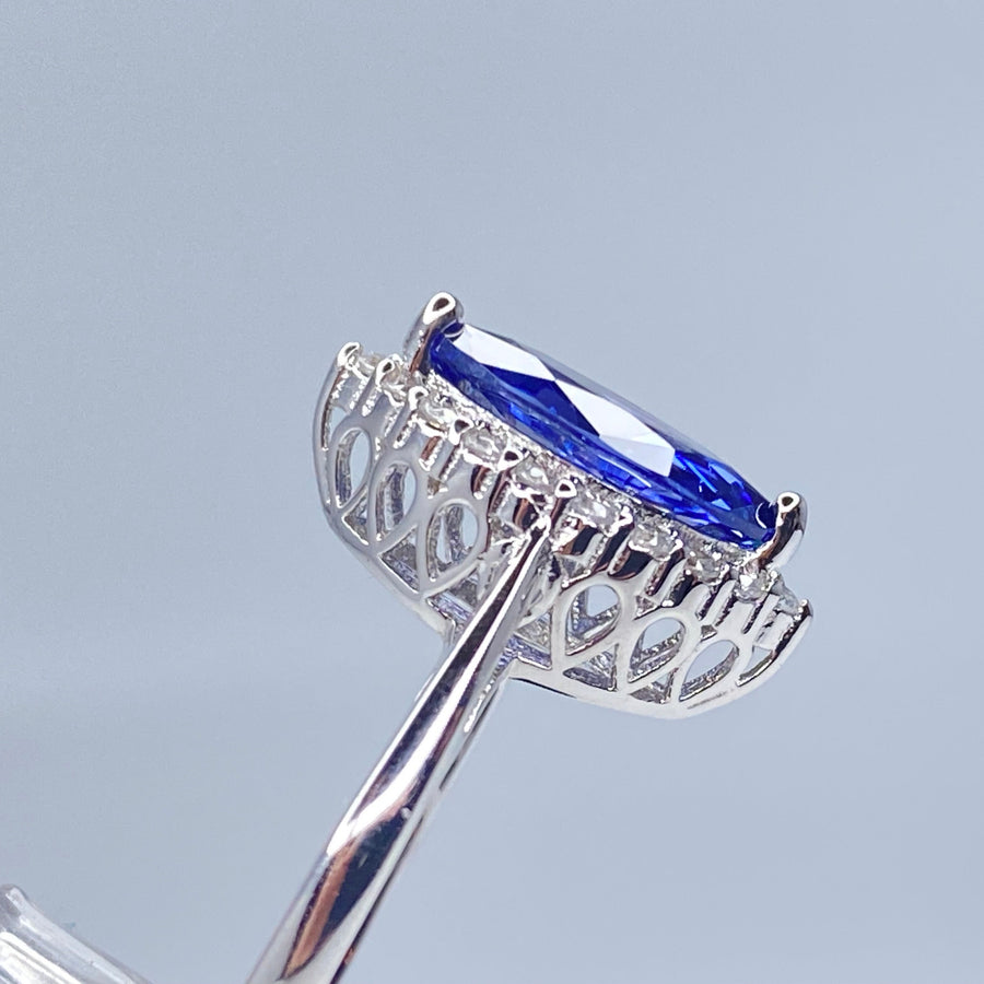 Amethyst Marquise Cut Ring