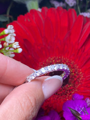 Big Round Cut Eternity Band