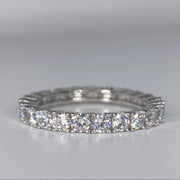 Big Round Cut Eternity Band