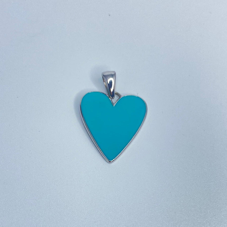 Blue Heart Pendant