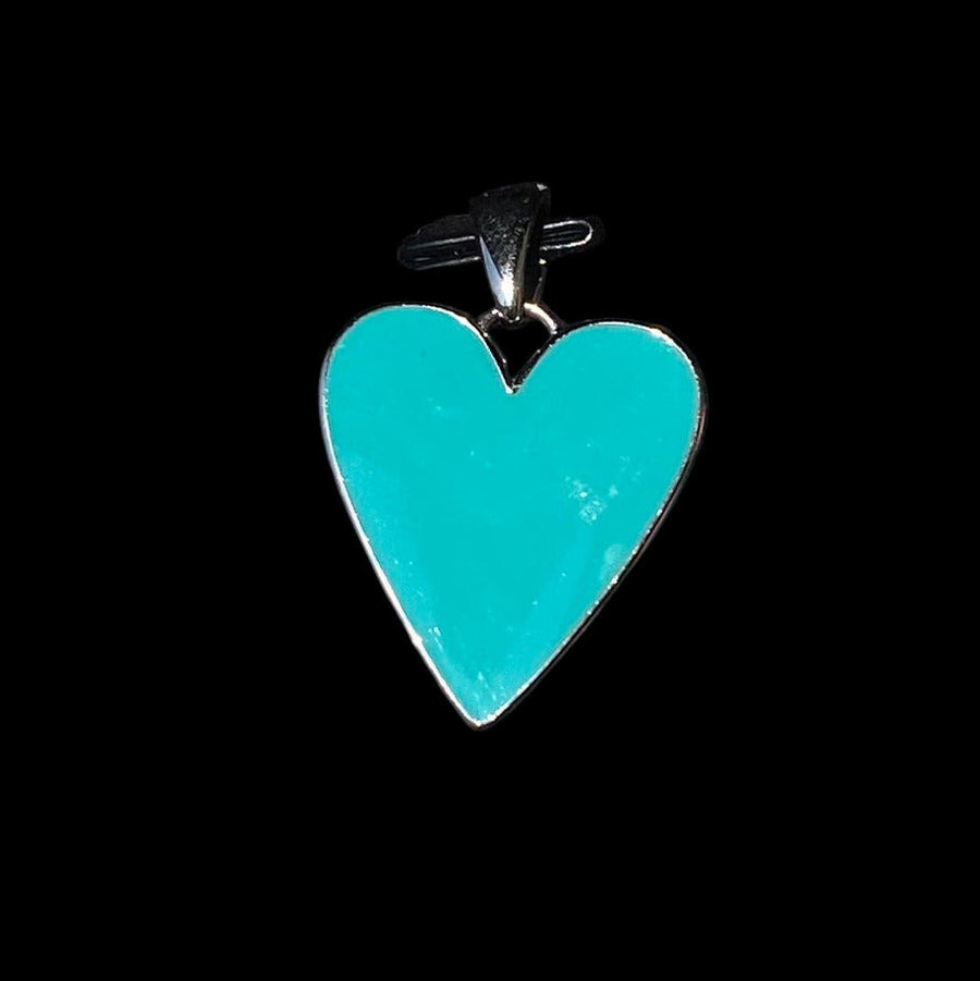 Blue Heart Pendant