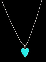 Blue Heart Pendant