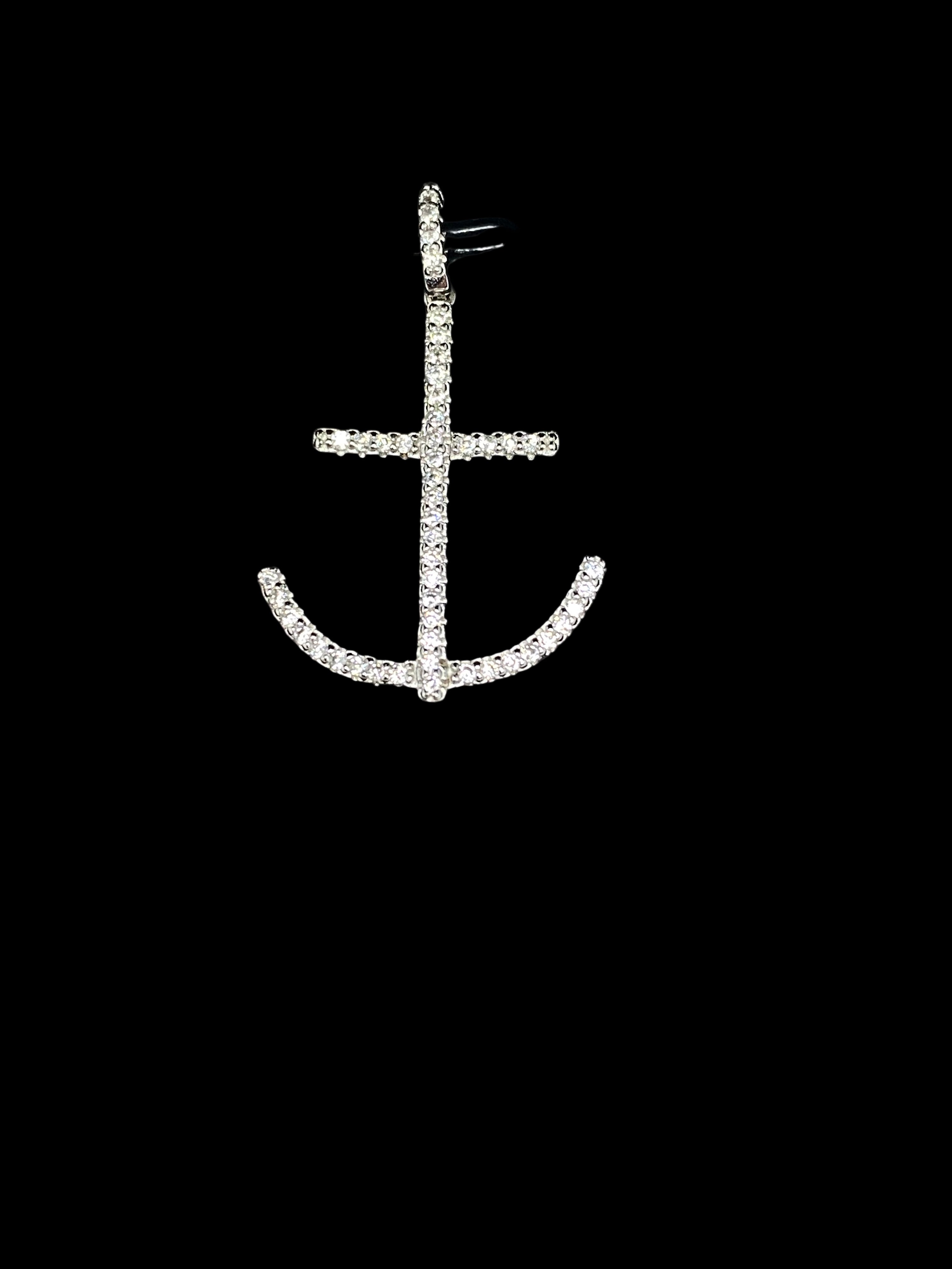 Cross Anchor Pendant
