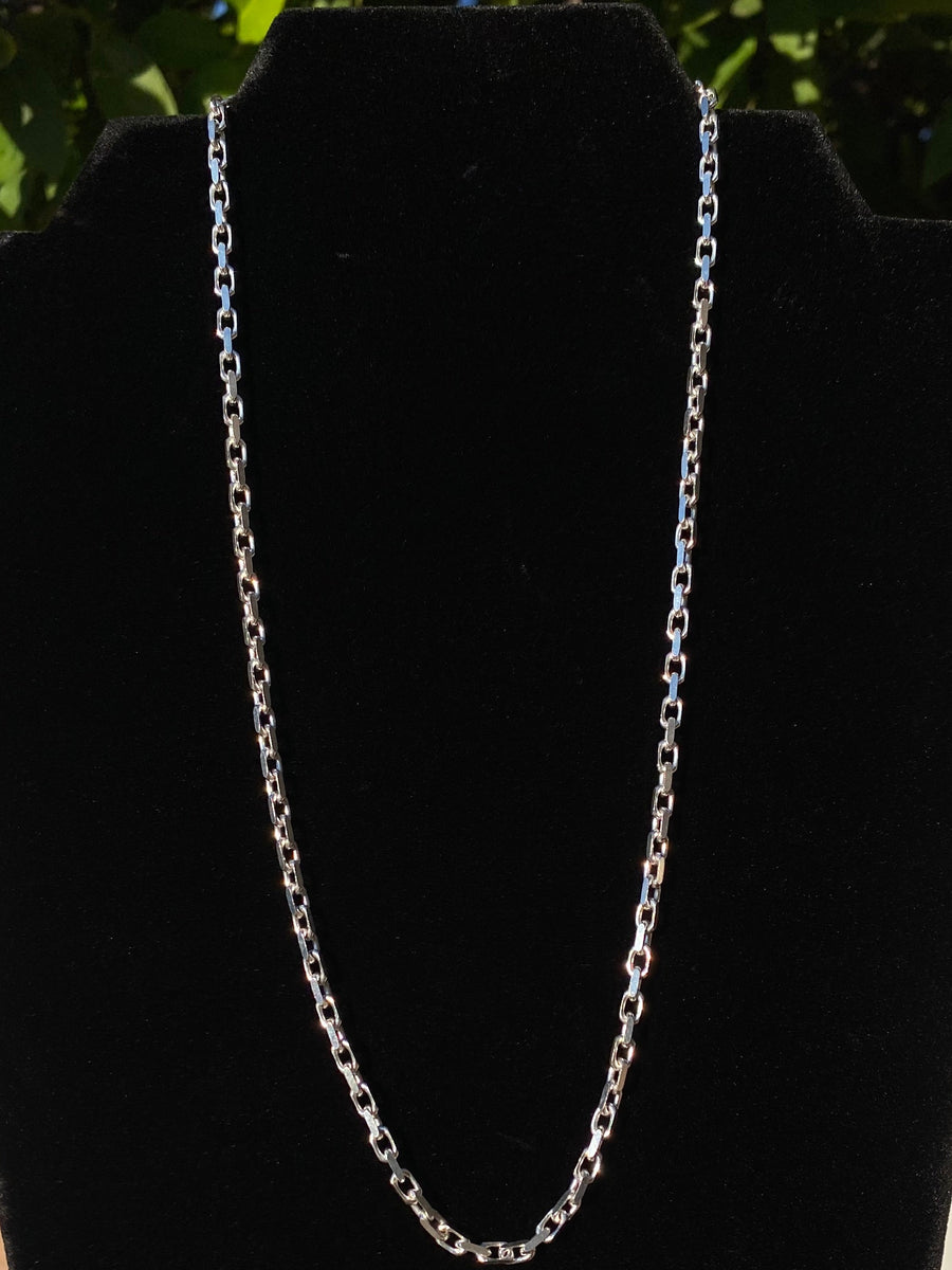 Diamond Cut Cable Necklace