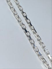 Diamond Cut Cable Necklace