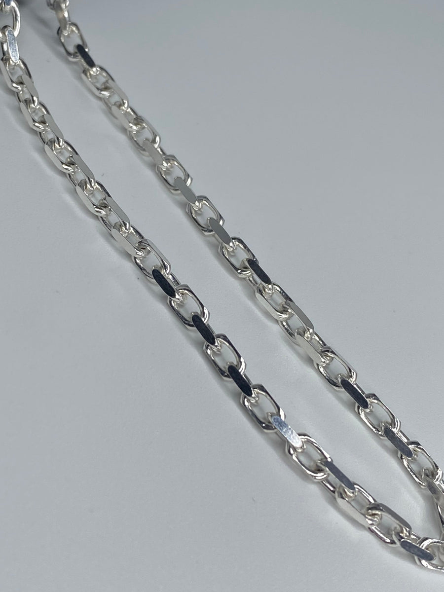 Diamond Cut Cable Necklace