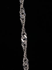 Diamond Cut Singapore Necklace