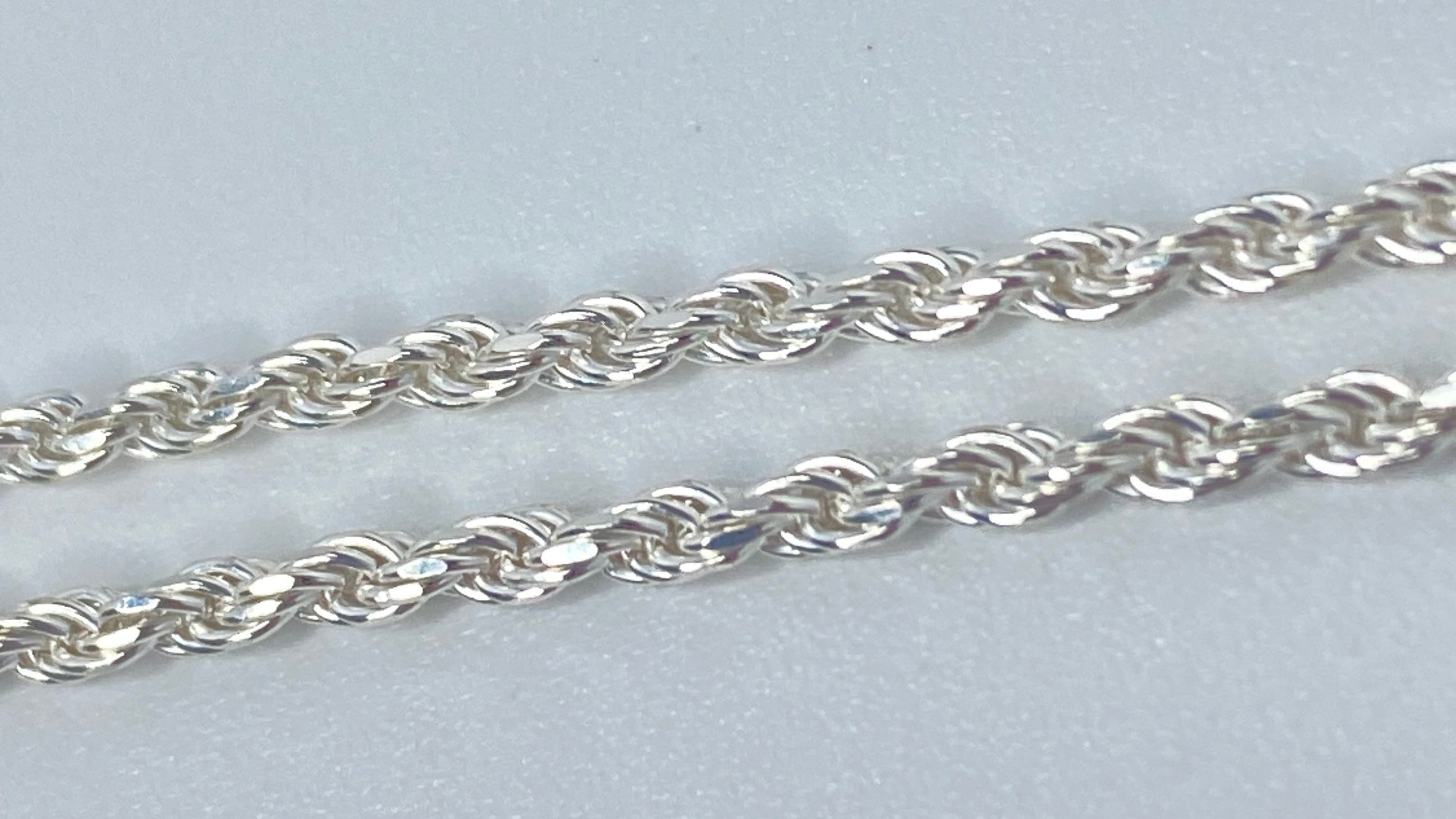 Diamond Cut Rope Necklace 1.0