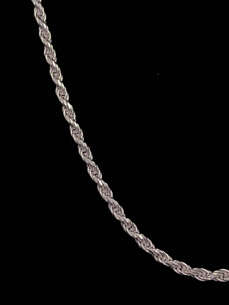 Diamond Cut Rope Necklace 1.0