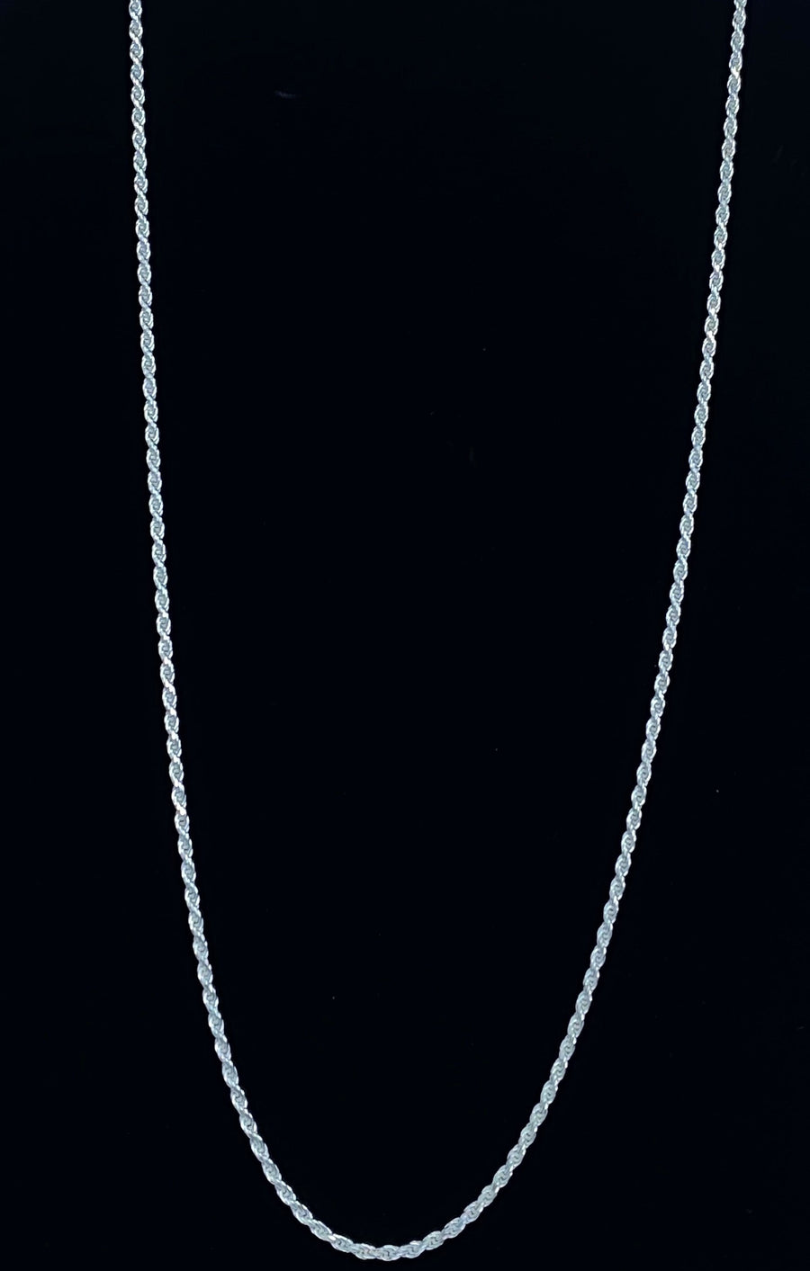 Diamond Cut Rope Necklace 1.0