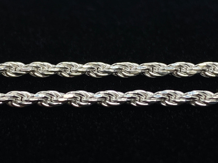 Diamond Cut Rope Necklace 1.0