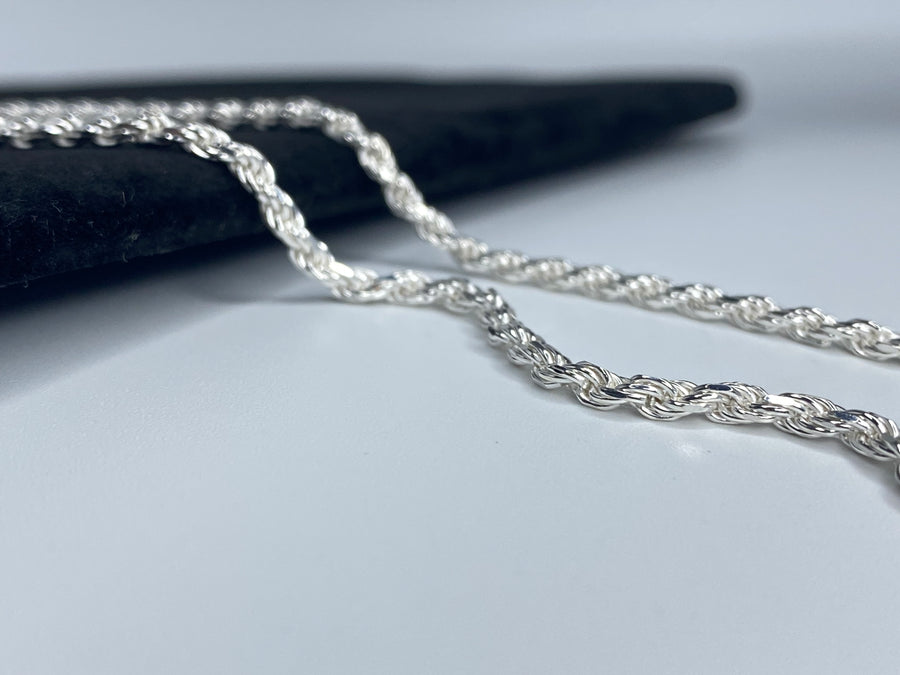 Diamond Cut Rope Necklace 3.0
