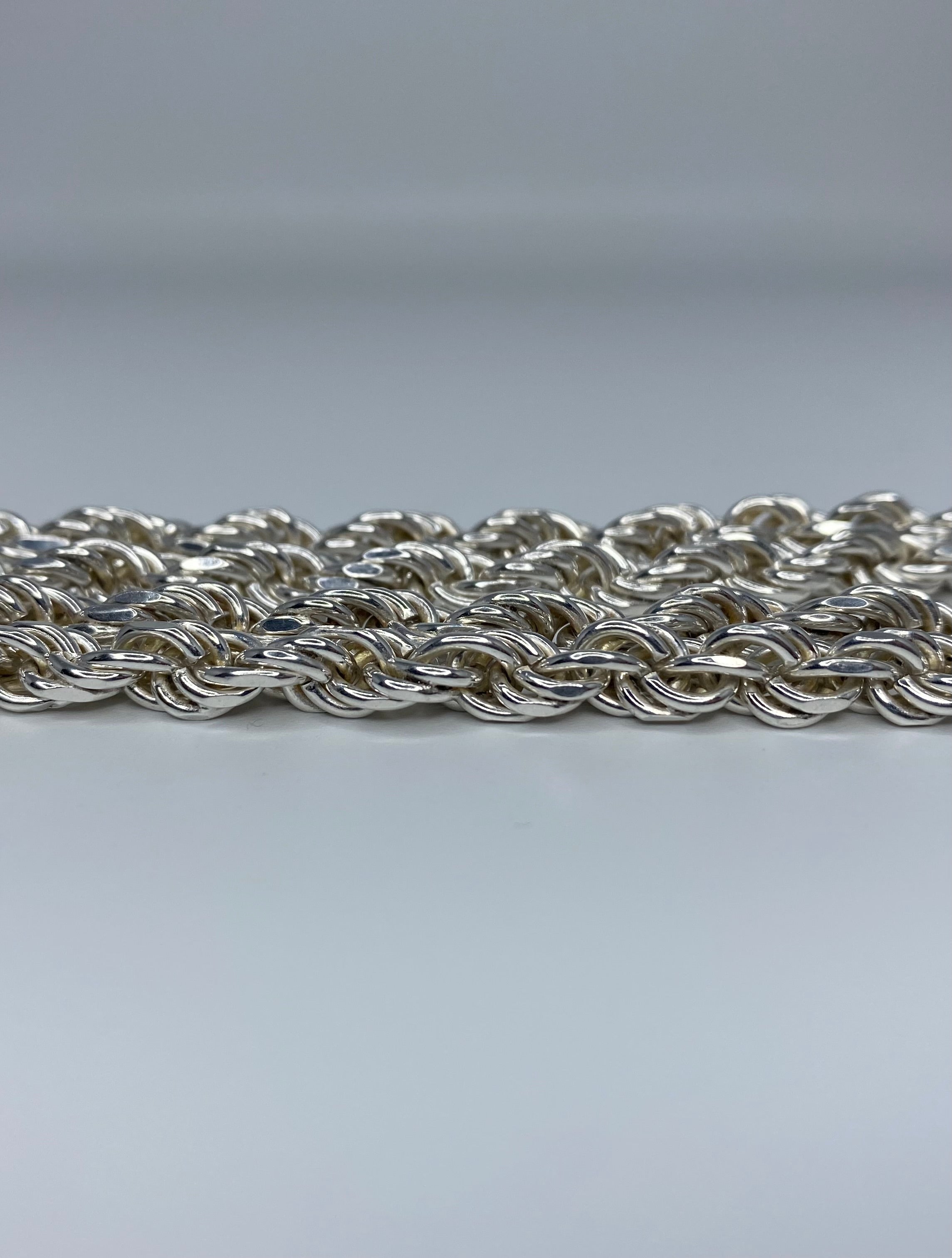 Diamond Cut Rope Necklace 5.0