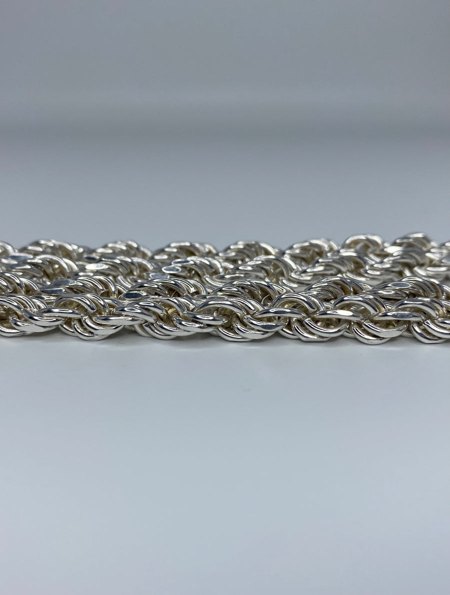 Diamond Cut Rope Necklace 5.0