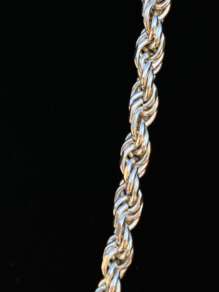 Diamond Cut Rope Necklace 5.0