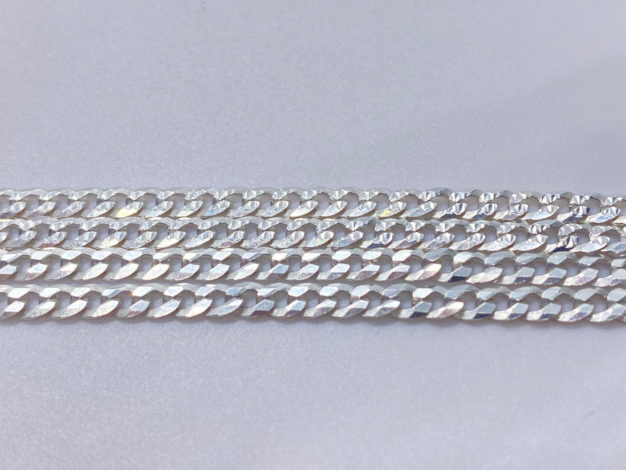 Diamond Cut Curb Necklace 2.0