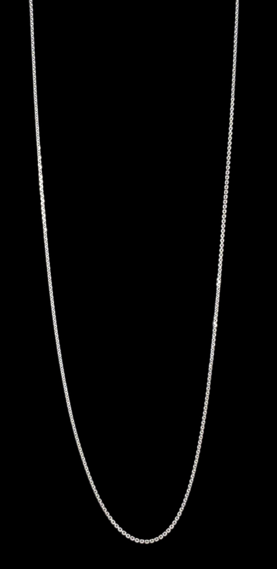 Dainty Diamond Cut Cable Necklace