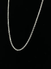 Dainty Diamond Cut Cable Necklace 2.0