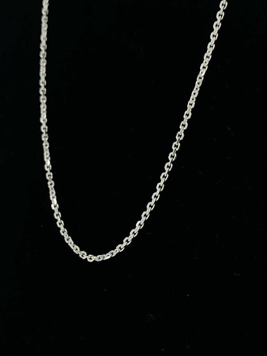 Dainty Diamond Cut Cable Necklace 2.0