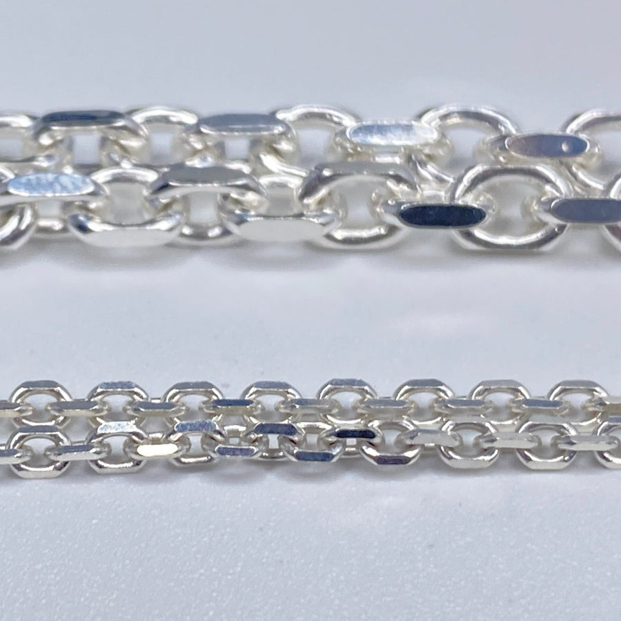 Dainty Diamond Cut Cable Necklace 2.0