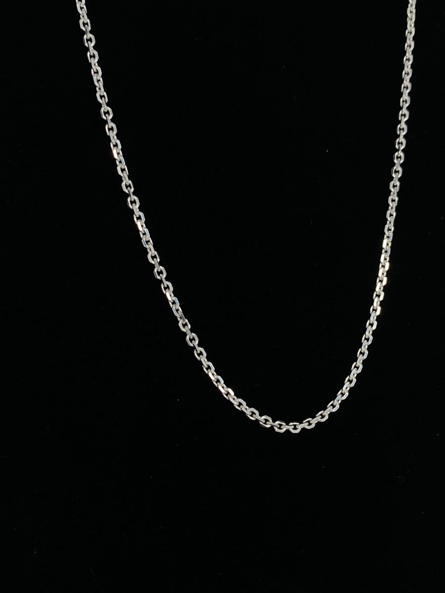 Dainty Diamond Cut Cable Necklace 2.0