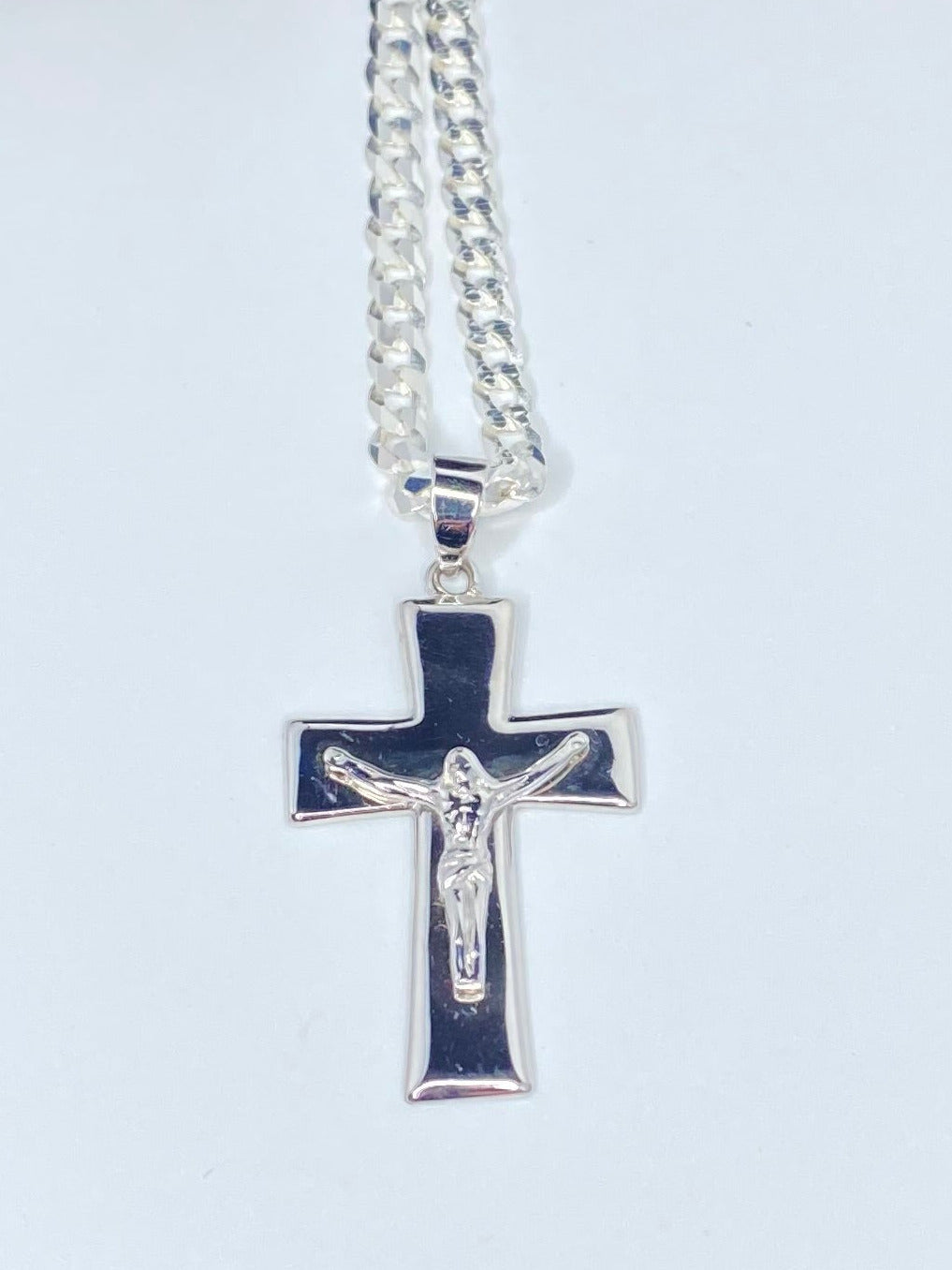 Christ Plain Cross Pendant