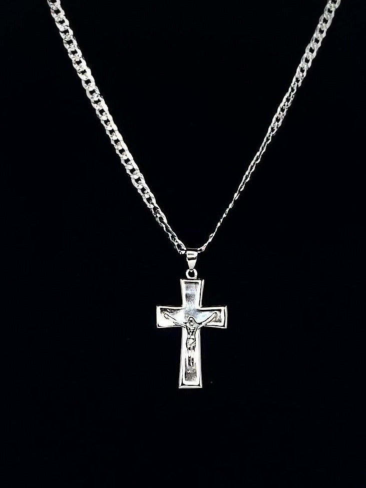 Christ Plain Cross Pendant