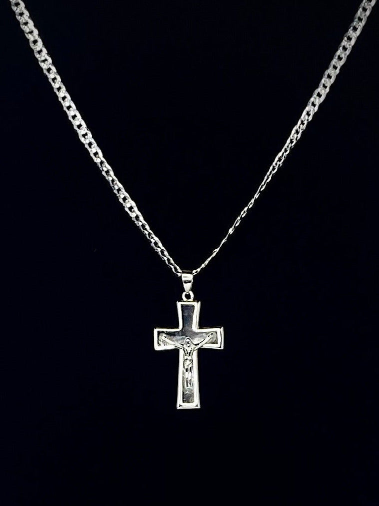 Christ Plain Cross Pendant
