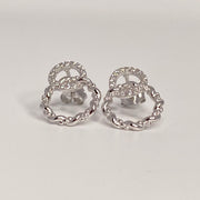 Interlock Circle Earrings