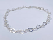 Heart Chain Bracelet