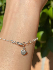 Heart Charm Bracelet