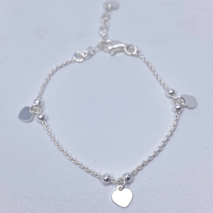 Heart Charm Bracelet