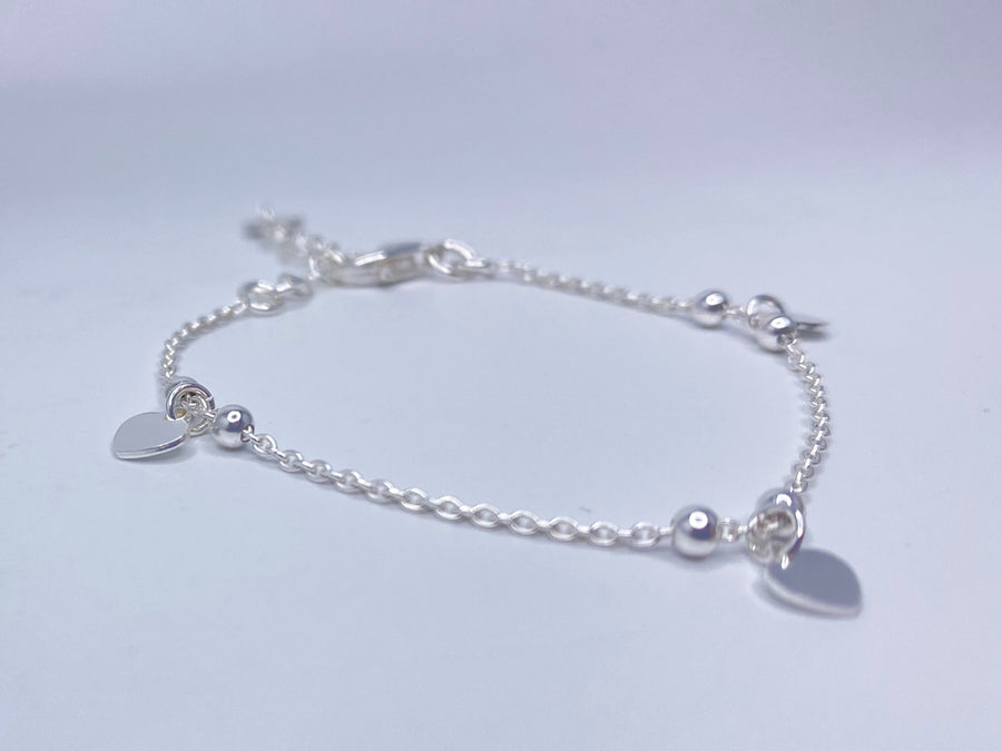 Heart Charm Bracelet
