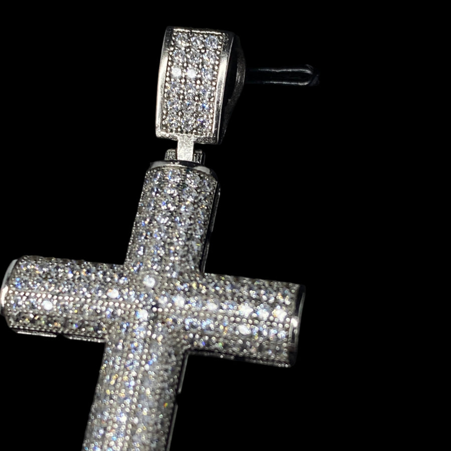 Rounded Edge Cross Pendant