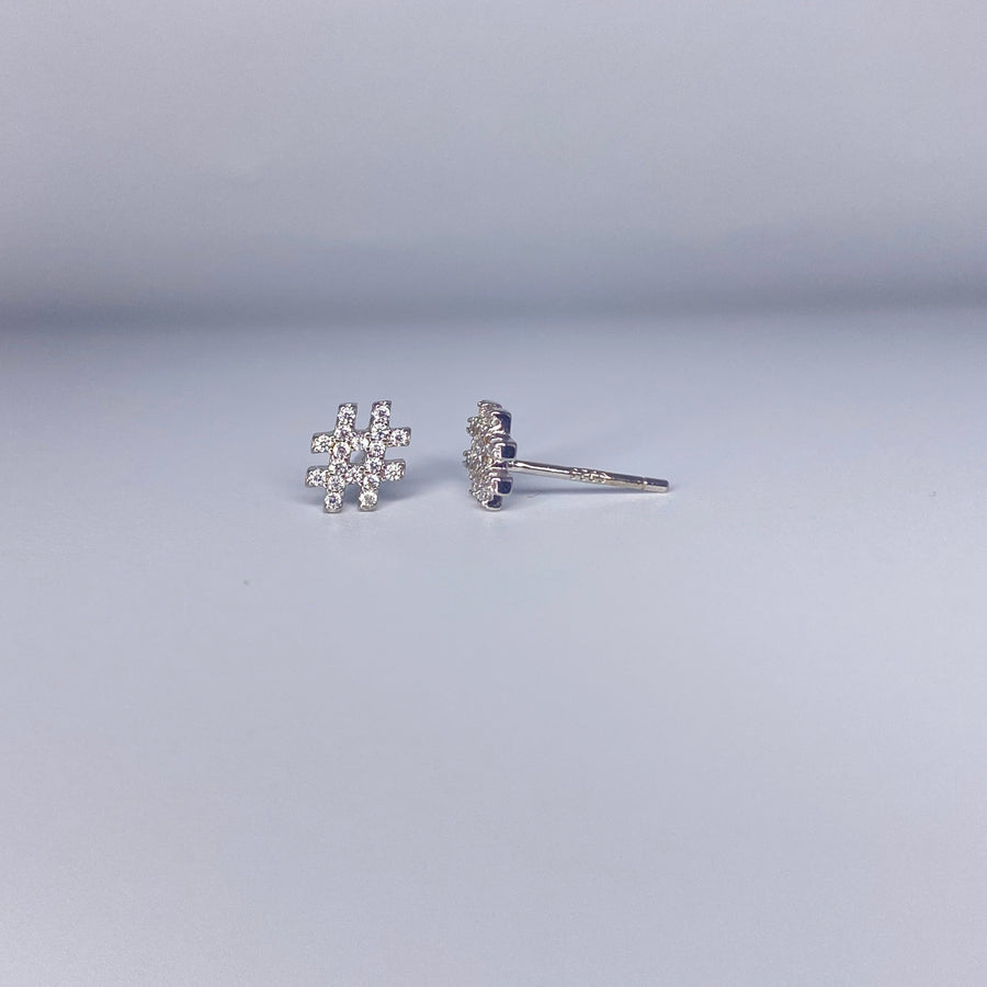 Hashtag Earrings