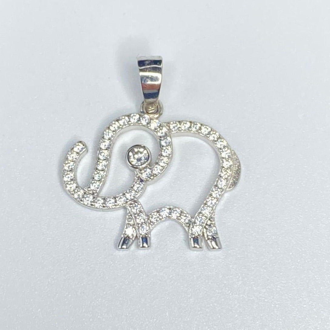 Hollow Elephant Pendant