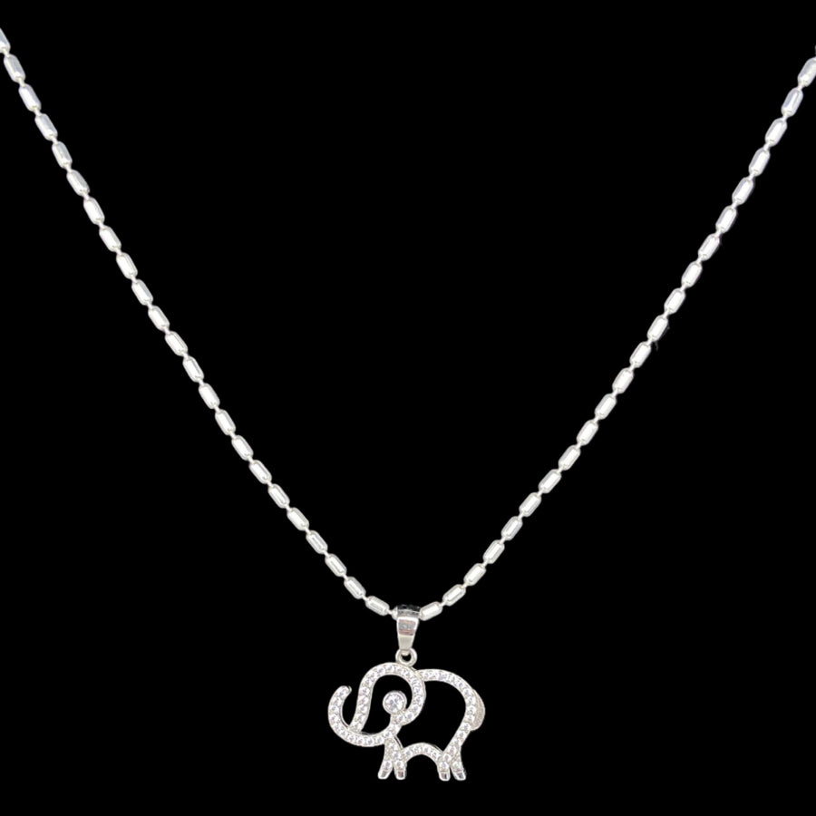 Hollow Elephant Pendant