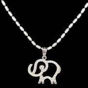 Hollow Elephant Pendant