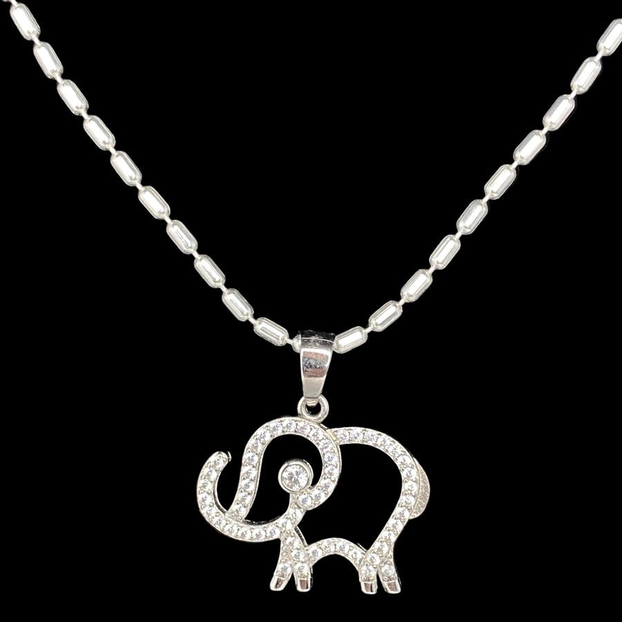 Hollow Elephant Pendant