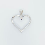 Hollow Heart Pendant
