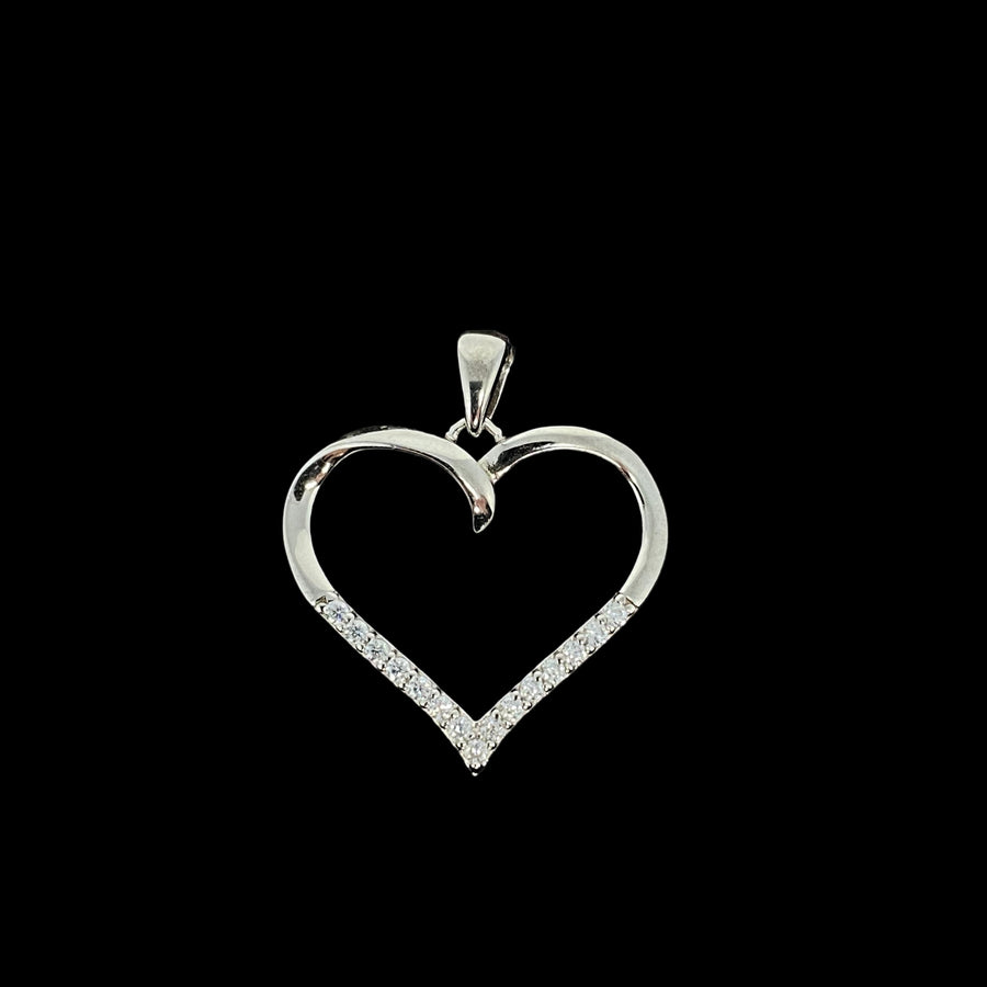 Hollow Heart Pendant