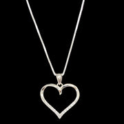 Hollow Heart Pendant