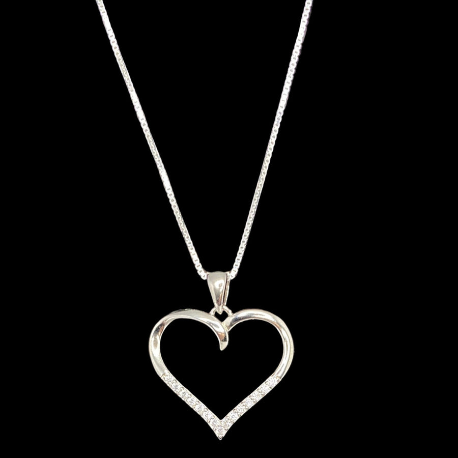 Hollow Heart Pendant