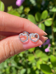 Hallow Heart Earrings